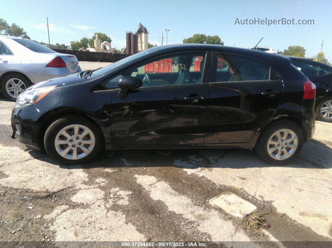 2013 Kia Rio Ex Черный vin: KNADN5A37D6096962