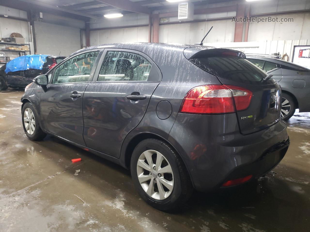 2013 Kia Rio Ex Угольный vin: KNADN5A37D6108592