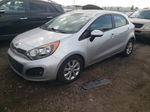 2013 Kia Rio Ex Серебряный vin: KNADN5A37D6189366