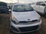 2013 Kia Rio Ex Серебряный vin: KNADN5A37D6189366