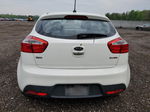 2013 Kia Rio Ex White vin: KNADN5A37D6768034