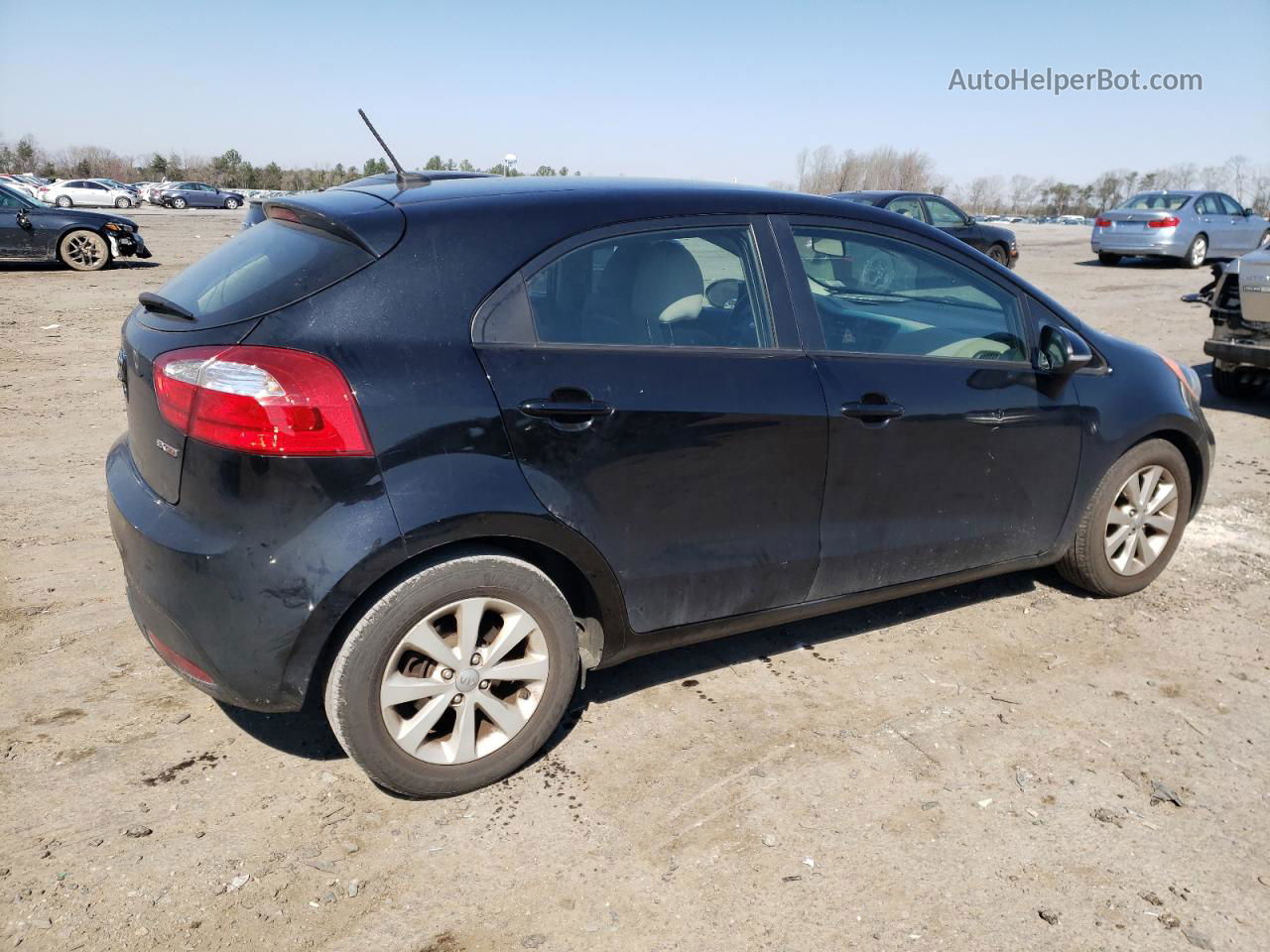 2014 Kia Rio Ex Black vin: KNADN5A37E6415181