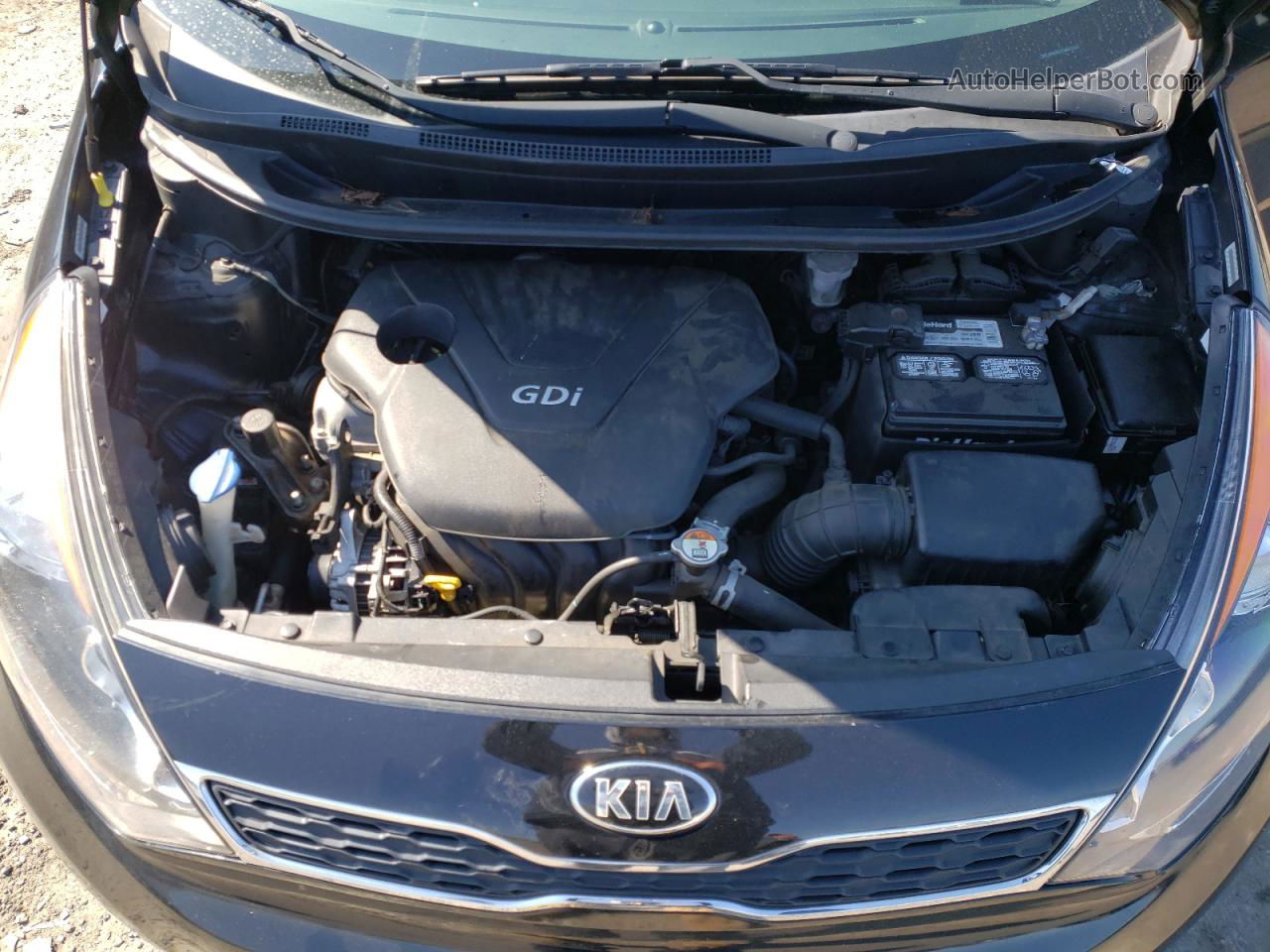 2014 Kia Rio Ex Black vin: KNADN5A37E6415181