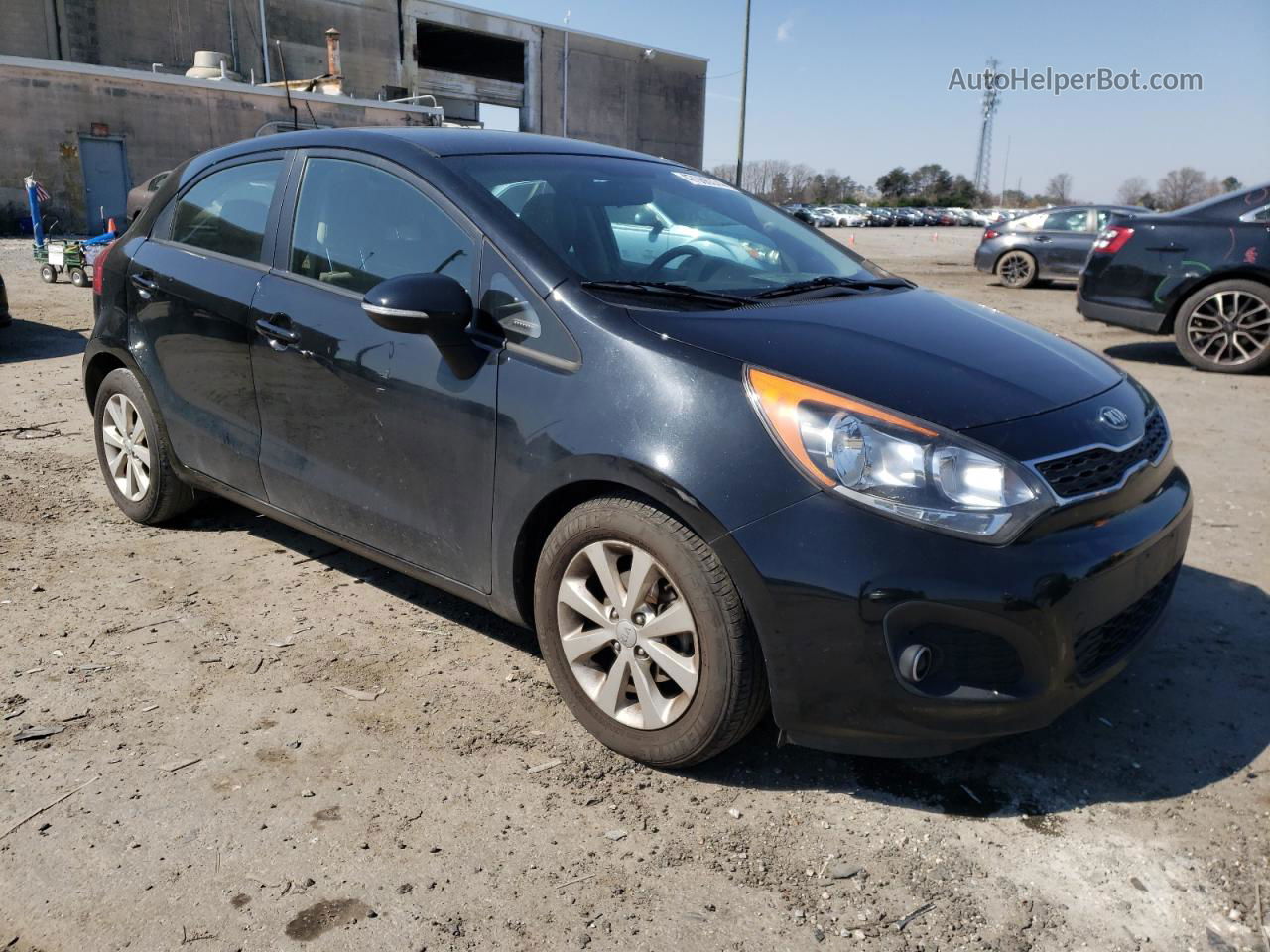 2014 Kia Rio Ex Black vin: KNADN5A37E6415181