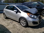 2014 Kia Rio Ex Silver vin: KNADN5A39E6353086