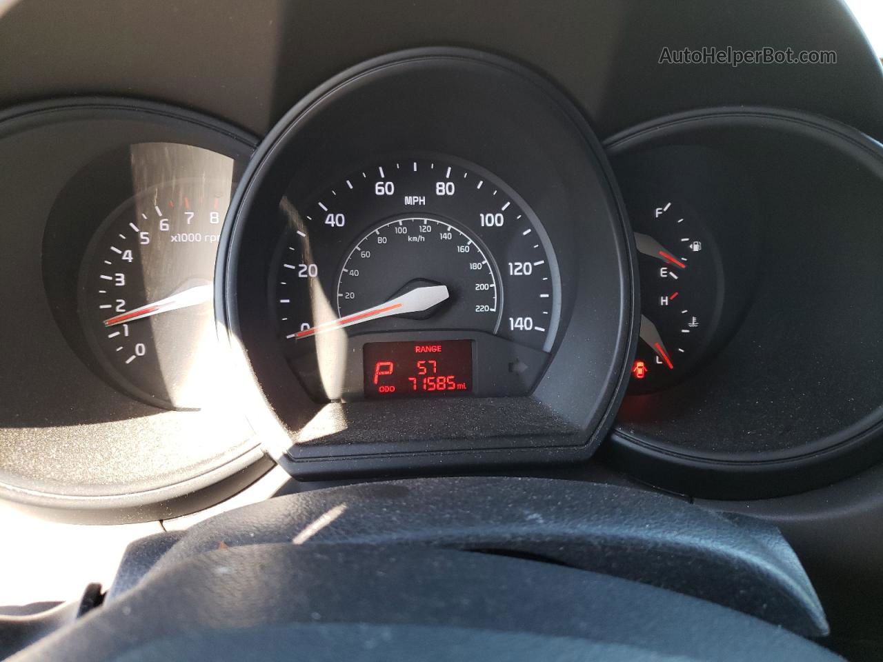 2014 Kia Rio Ex Белый vin: KNADN5A39E6372124