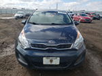 2013 Kia Rio Ex Синий vin: KNADN5A3XD6096969