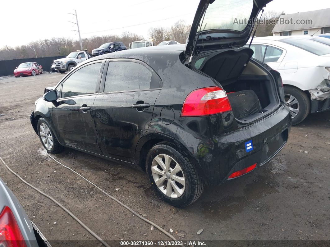 2013 Kia Rio Ex Black vin: KNADN5A3XD6198627