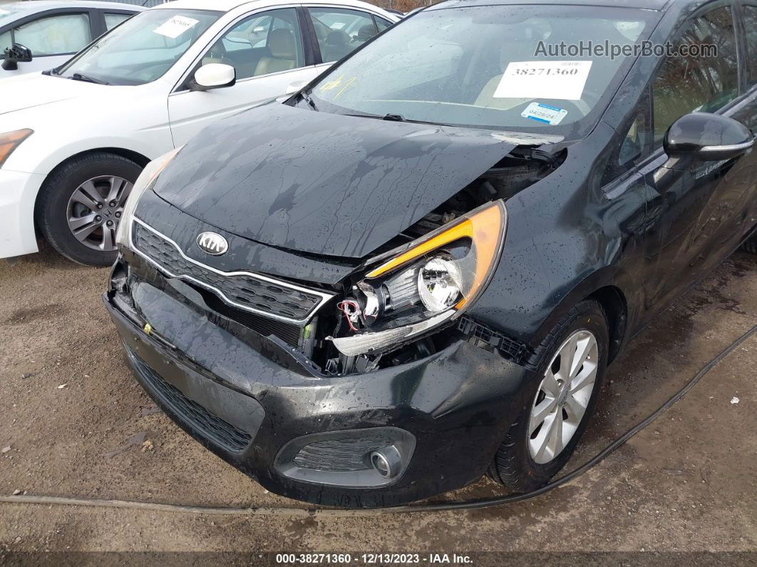 2013 Kia Rio Ex Black vin: KNADN5A3XD6198627