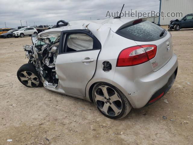 2013 Kia Rio Ex Silver vin: KNADN5A3XD6200148