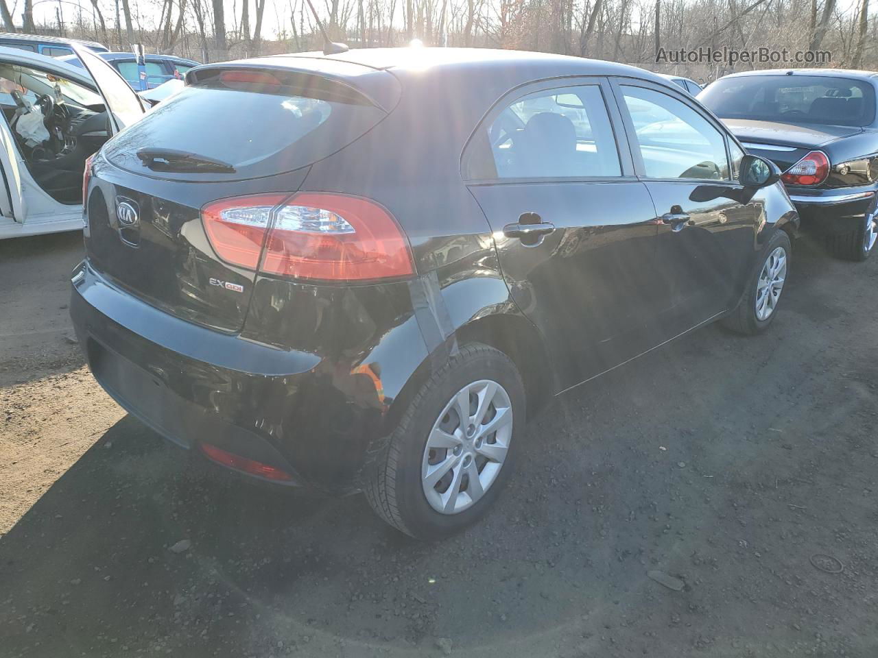 2013 Kia Rio Ex Black vin: KNADN5A3XD6235093