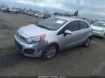 2014 Kia Rio Ex Silver vin: KNADN5A3XE6353078