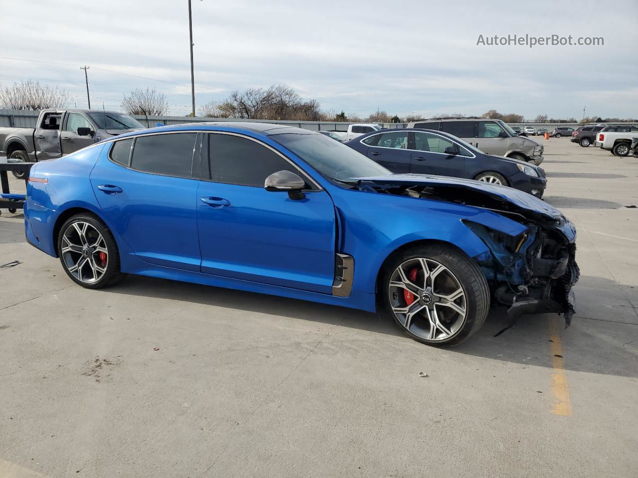 Price & History 2021 Kia Stinger Gt1 3.3l 6 vin