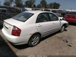 2005 Kia Spectra Lx/ex/sx White vin: KNAFE121055151287