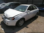 2005 Kia Spectra Lx/ex/sx White vin: KNAFE121055151287