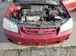 2007 Kia Spectra Ex Red vin: KNAFE121075376974