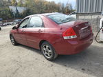 2007 Kia Spectra Ex Burgundy vin: KNAFE121075379020