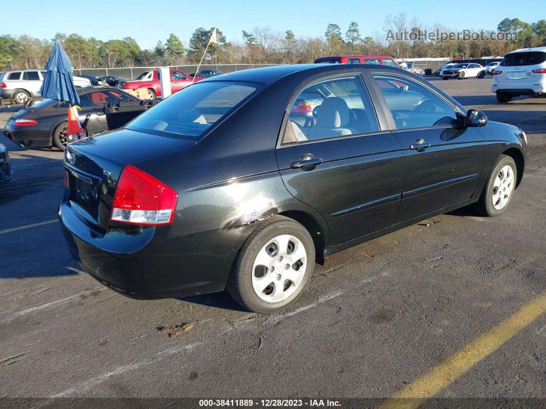 2007 Kia Spectra Ex Black vin: KNAFE121075401498