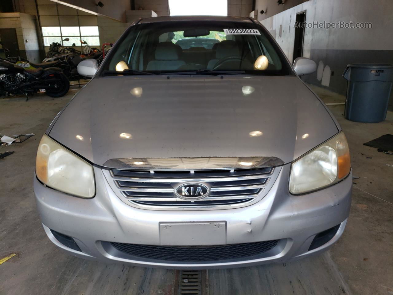 2007 Kia Spectra Ex Silver vin: KNAFE121075442231