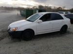 2007 Kia Spectra Ex White vin: KNAFE121075474239