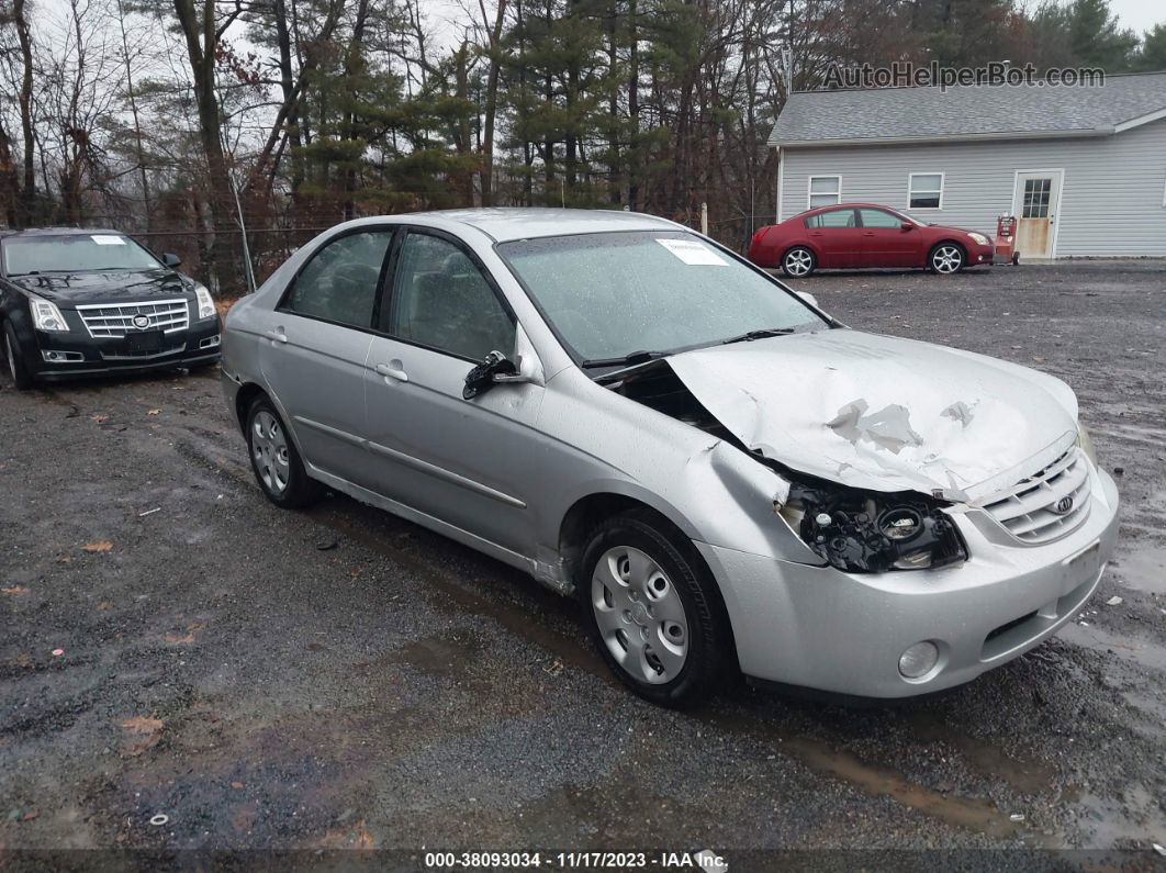 2005 Kia Spectra Sx/ex/lx Silver vin: KNAFE121155116029