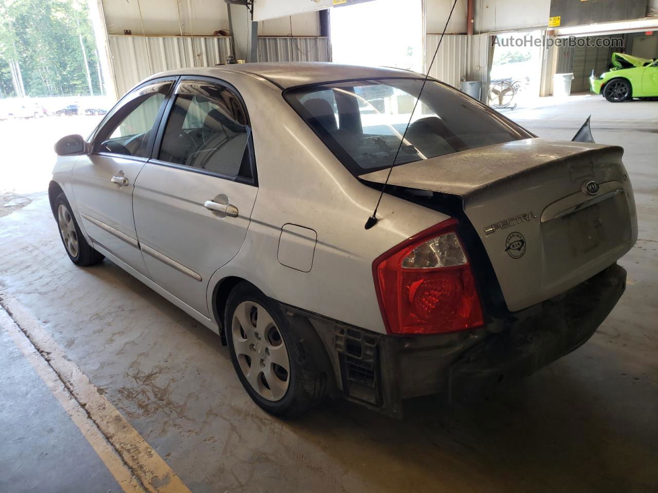 2005 Kia Spectra Lx Silver vin: KNAFE121155147488