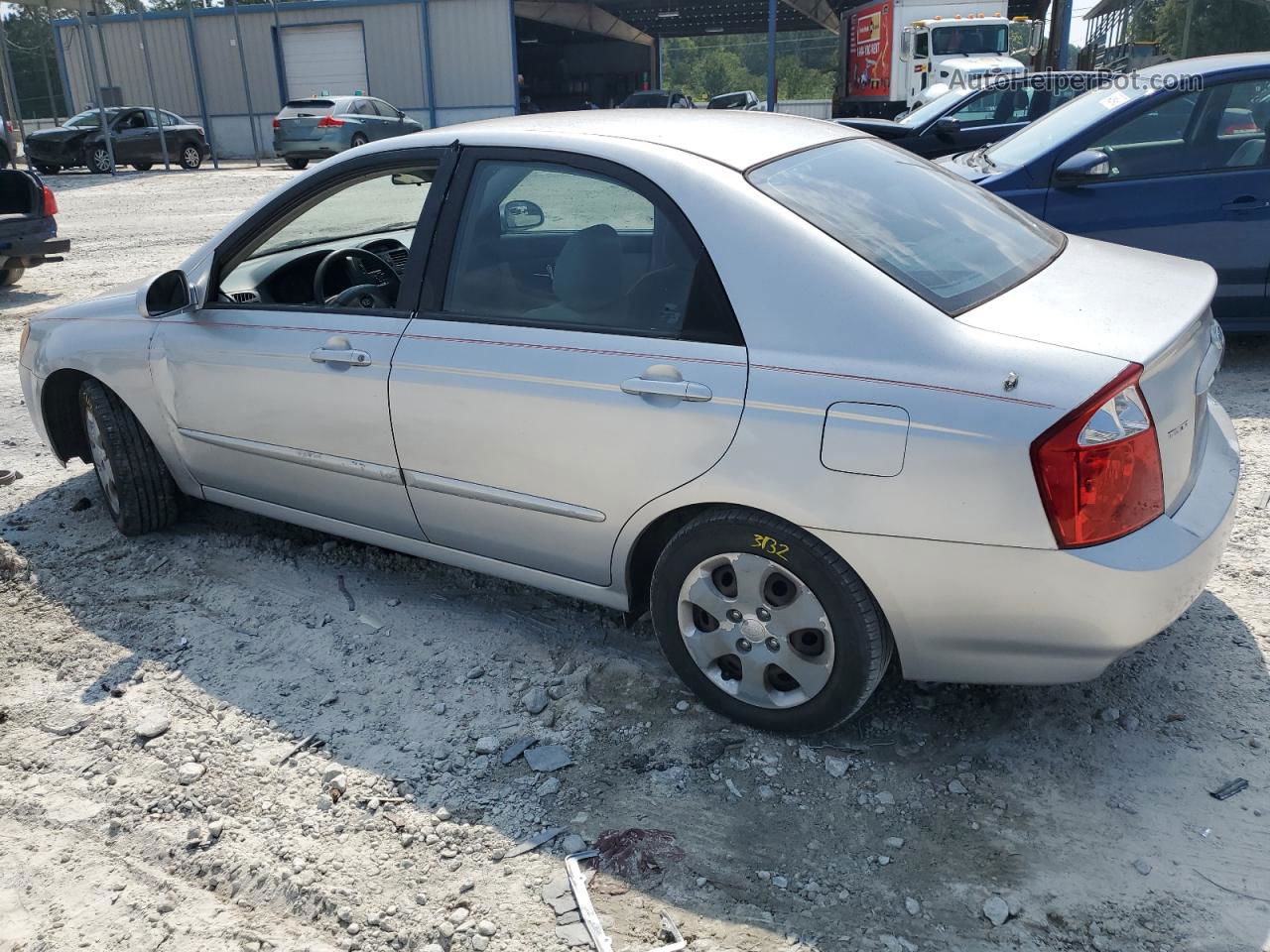 2005 Kia Spectra Lx Silver vin: KNAFE121155181737