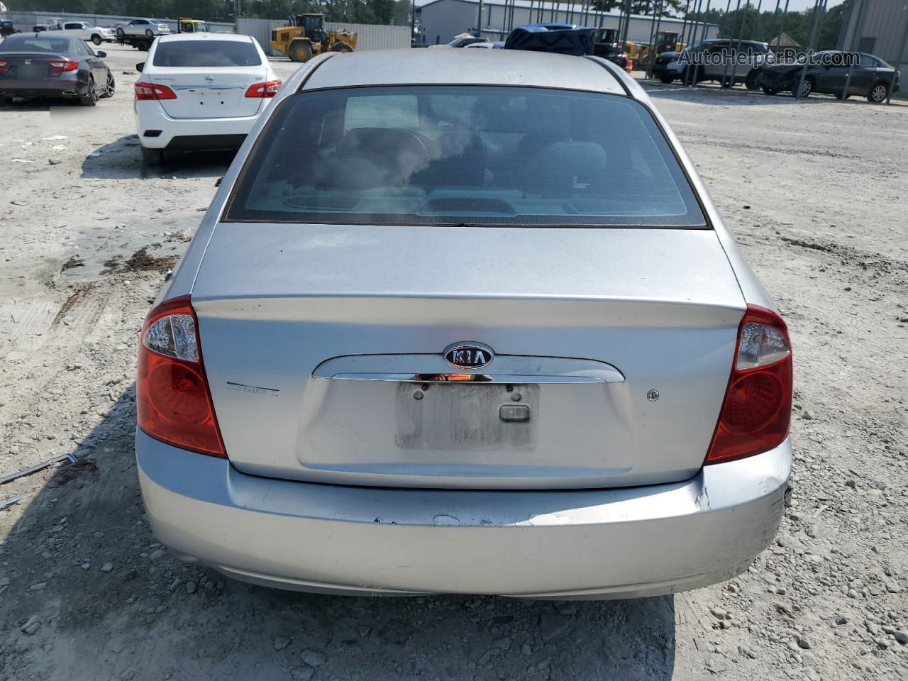 2005 Kia Spectra Lx Silver vin: KNAFE121155181737