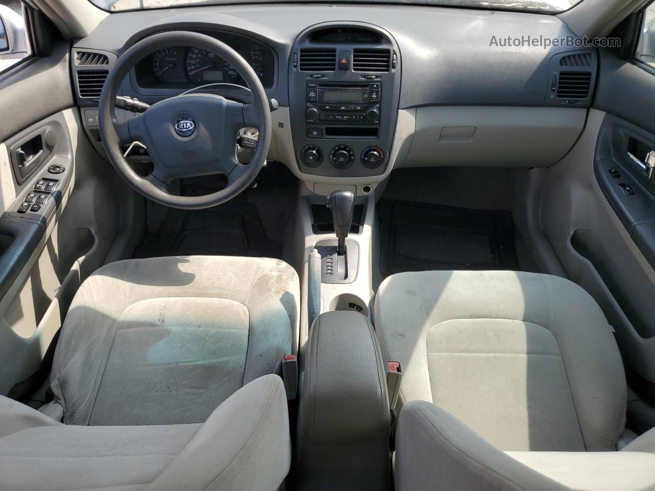 2005 Kia Spectra Lx Silver vin: KNAFE121155181737