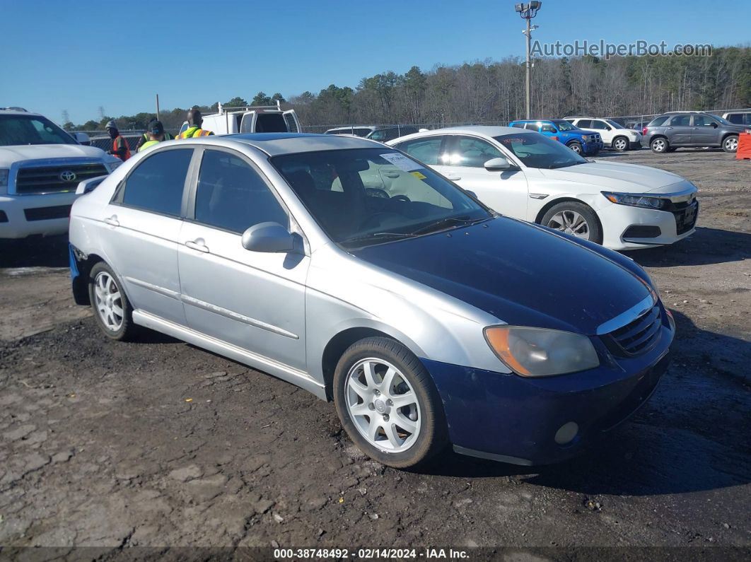 2006 Kia Spectra Ex/lx/sx Silver vin: KNAFE121165246118