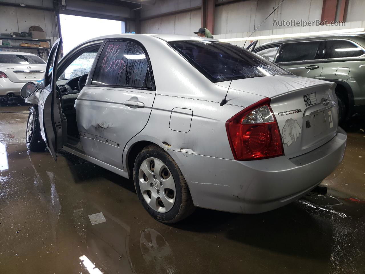 2006 Kia Spectra Lx Silver vin: KNAFE121165331217