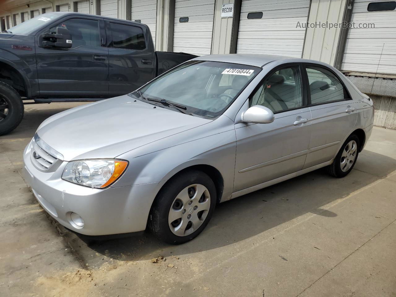 2006 Kia Spectra Lx Silver vin: KNAFE121165370762