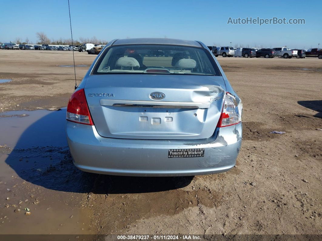 2007 Kia Spectra Ex Silver vin: KNAFE121175404880