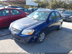 2007 Kia Spectra Ex Dark Blue vin: KNAFE121175404961