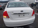 2007 Kia Spectra Ex White vin: KNAFE121175421887