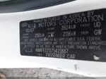 2007 Kia Spectra Ex White vin: KNAFE121175421887