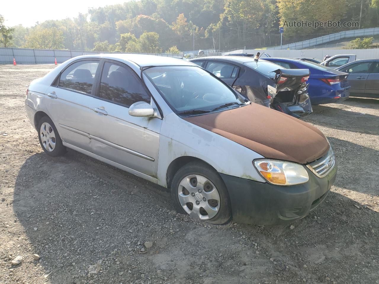 2007 Kia Spectra Ex Silver vin: KNAFE121175442755