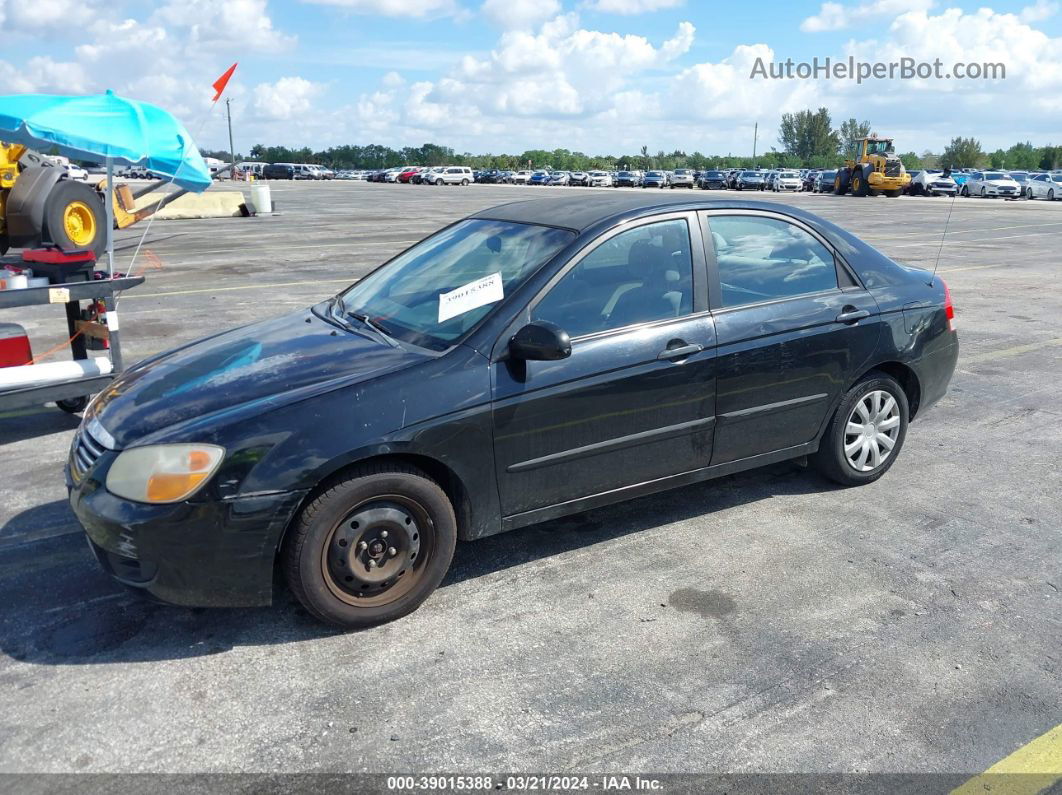 2007 Kia Spectra Ex Black vin: KNAFE121175449320