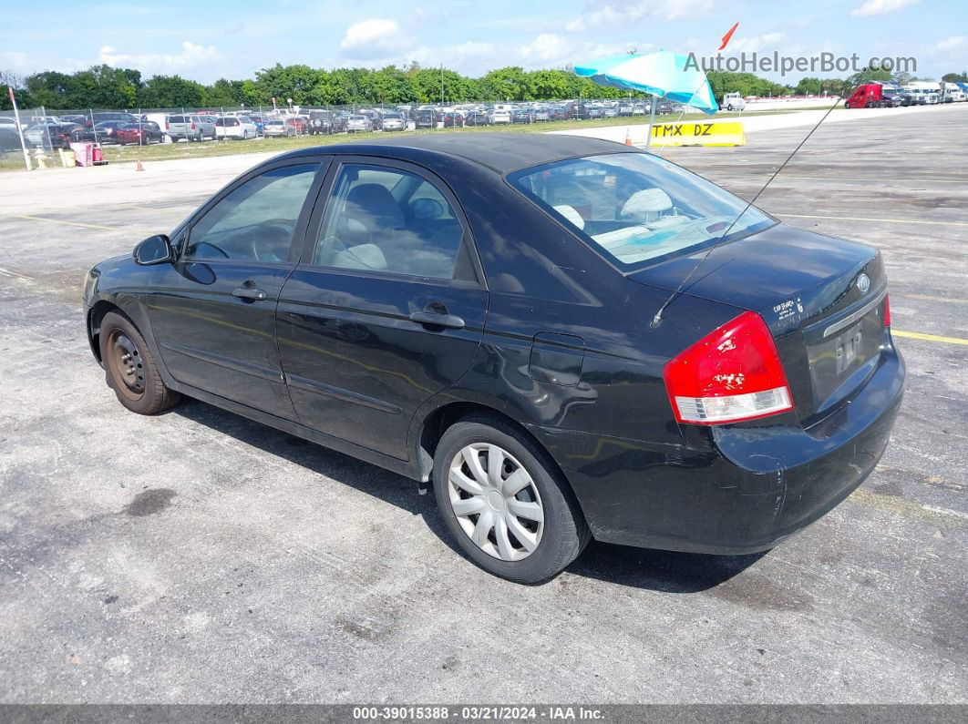 2007 Kia Spectra Ex Black vin: KNAFE121175449320