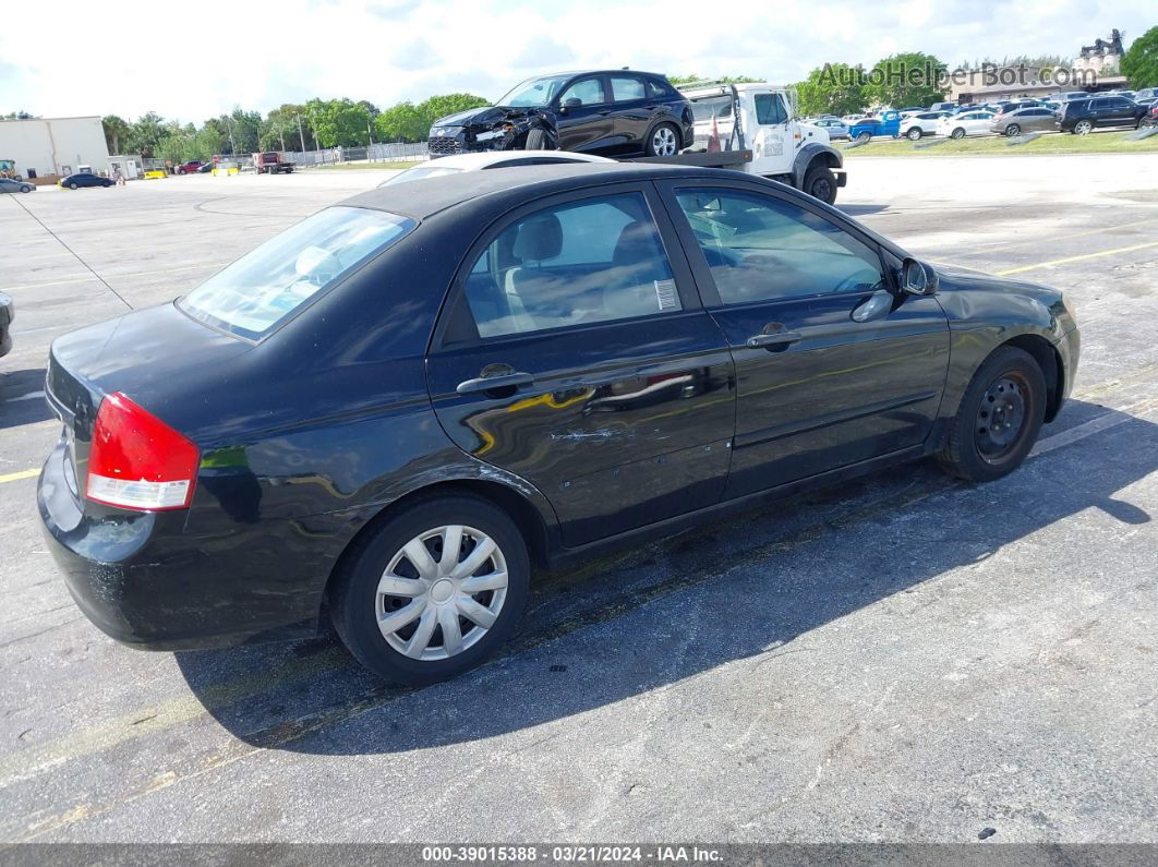 2007 Kia Spectra Ex Black vin: KNAFE121175449320