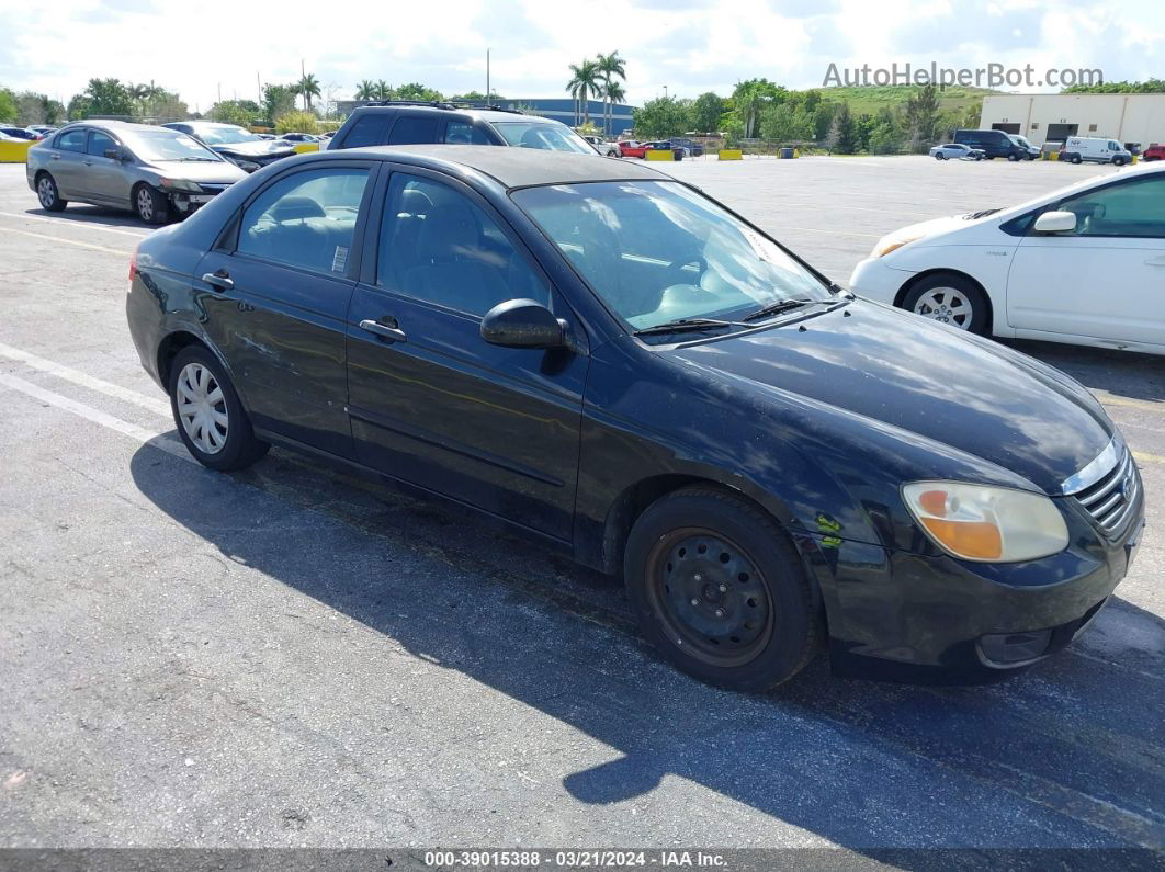 2007 Kia Spectra Ex Black vin: KNAFE121175449320