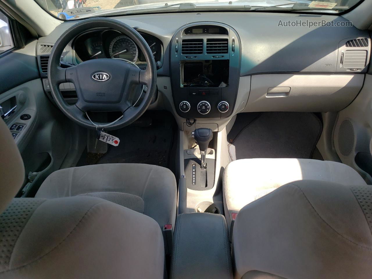 2007 Kia Spectra Ex Серебряный vin: KNAFE121175451293