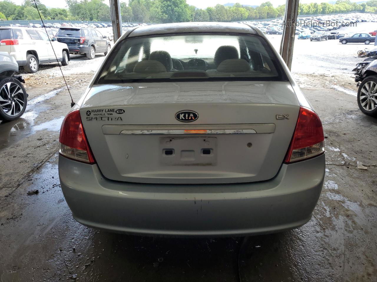 2007 Kia Spectra Ex Gray vin: KNAFE121175477540