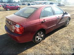 2005 Kia Spectra Ex Red vin: KNAFE121255170259