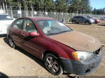 2005 Kia Spectra Ex Red vin: KNAFE121255170259