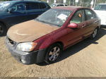 2005 Kia Spectra Ex Red vin: KNAFE121255170259