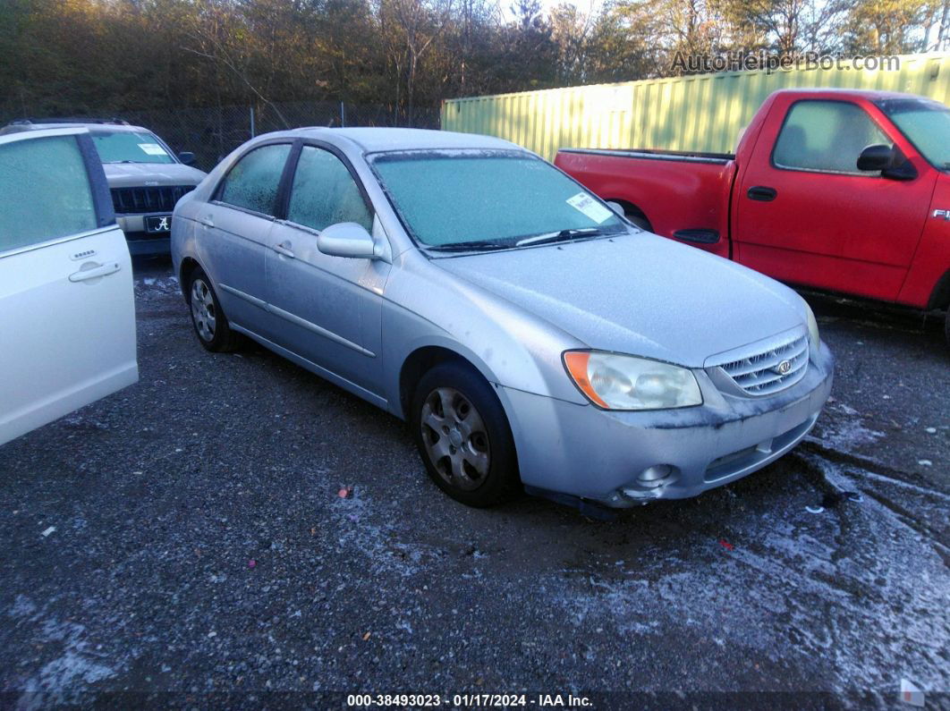 2005 Kia Spectra Ex/lx/sx Silver vin: KNAFE121255181536