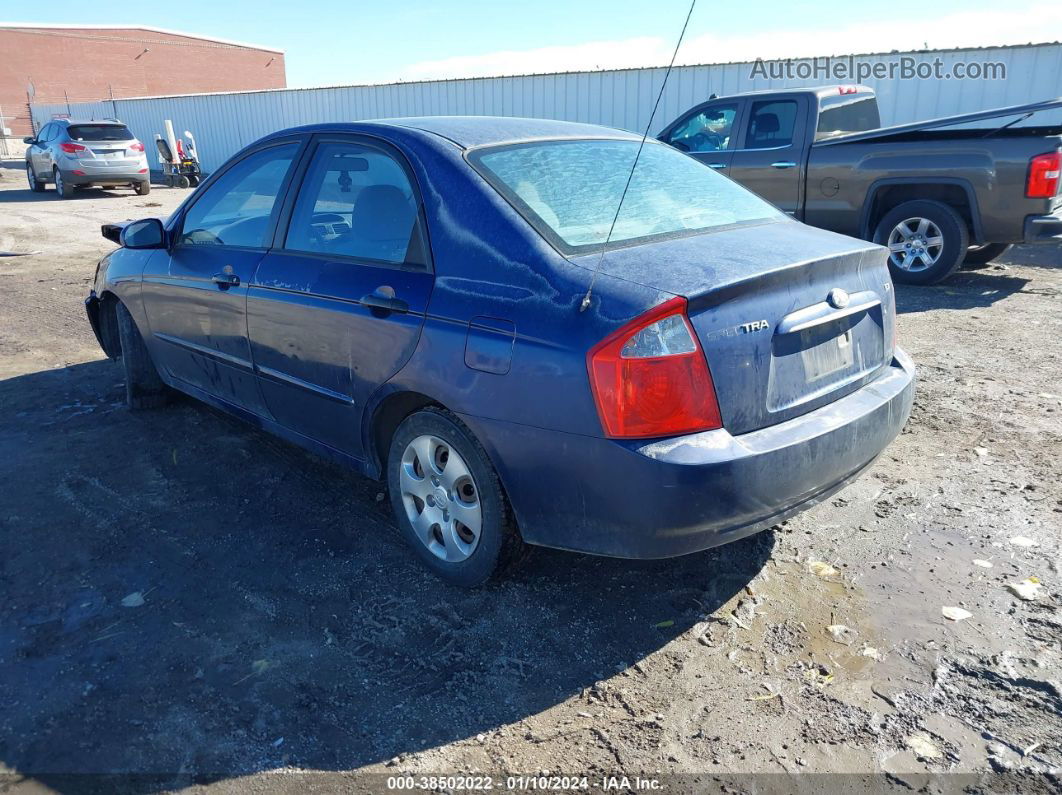 2006 Kia Spectra Ex/lx/sx Blue vin: KNAFE121265259119