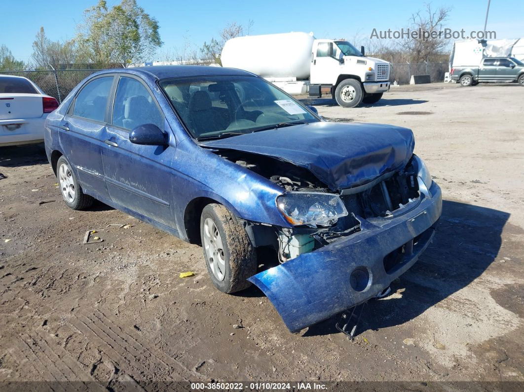 2006 Kia Spectra Ex/lx/sx Blue vin: KNAFE121265259119