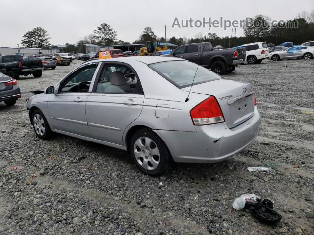 2007 Kia Spectra Ex Silver vin: KNAFE121275425303